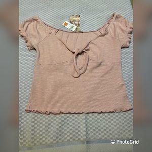 NWT Pastel pink cute top
